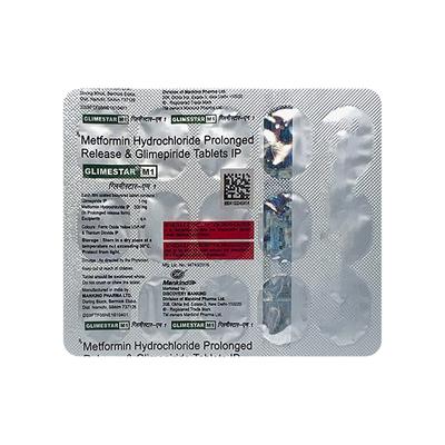 GLIMESTAR M1 Tablet 15's - Diabetes-Ant