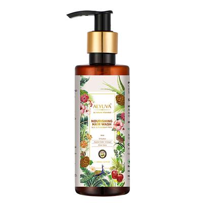 Alyuva SoapFree Nourishing Hair Wash With Shikakai, Hibiscus & Apple Cider 200 ml - Shampoos