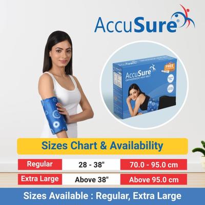 AccuSure Orthopaedic Fast Heating Belt - Blue (XL) 1's - Hot Pack/Ice Bag