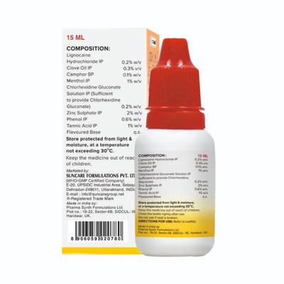 Suncare Pyrogum Tooth Drops 15 ml - Toothpaste