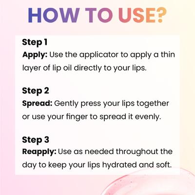 Matt Look Bloom Boost Magic Lip & Cheek Oil Enriched with Vitamin E, Pink Delight-03 4.5 ml - Lip Glosses