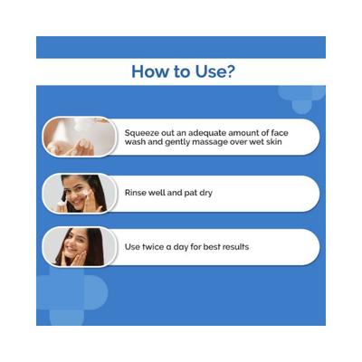 The Derma Co. Pore Minimizing Clay Daily Face Wash for Open Pores 100ml - Face Washes