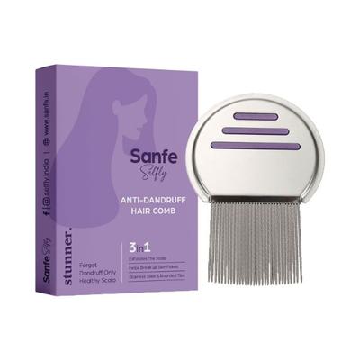 Sanfe Selfly Stunner AntiDandruff Hair Comb 1's - Hair Combs