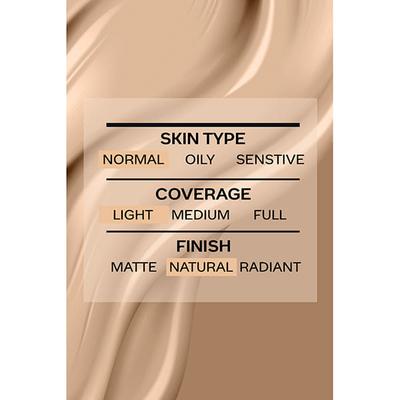 Faces Canada Weightless Matte Finish Foundation Natural 02 35 Ml - Foundation