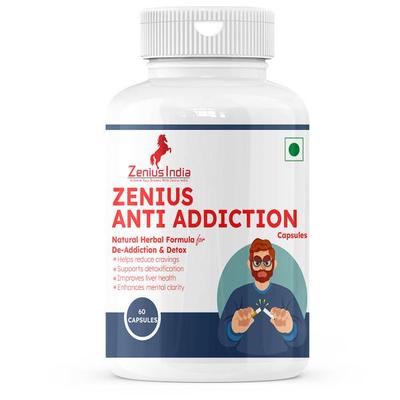 Zenius Anti Addiction Capsule 60's - Nicotine Gums/Lozenges