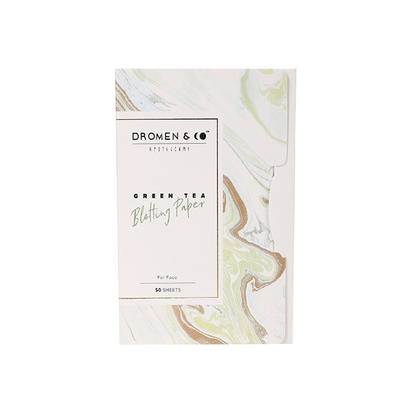 Dromen & Co Green Tea Blotting Paper (50 Sheets) 12.3 gm - Others