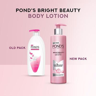 Pond's Triple Vitamin Institute Niacinamide Soft Glowing Skin Nourishing Lotion 600 ml - Lotions & Creams