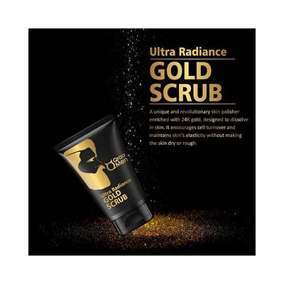 Qraamen Ultra Radiance gold Scrub 100gm - Face Scrubs