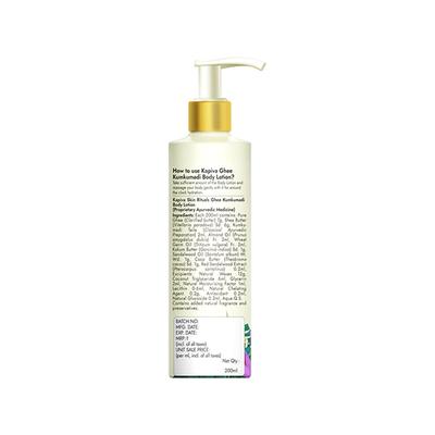 Kapiva Skin Ritualsghee Kumkumadi Body Lotion 200 ml - Skin-Treatment