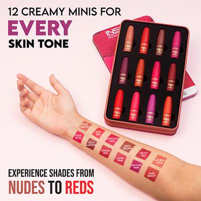 Insight Cosmetics Mojo Lipstick Set 36gm 12's - Lipsticks