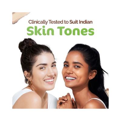 Mamaearth Glow Oil Control Compact SPF 30 with Vitamin C & Turmeric for 2X Instant Glow 04 Almond Glow 9 gm - Compact Powder