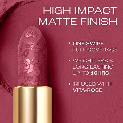 Lakme Rouge Bloom Powder Matte Bullet Pink Poppy 202 4 gm - Lipsticks