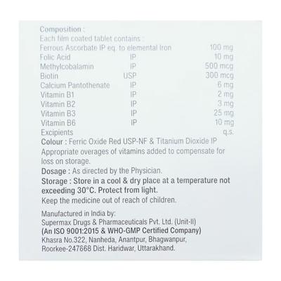 RBFIX FE Tablet 10's - Anaemia-VMA