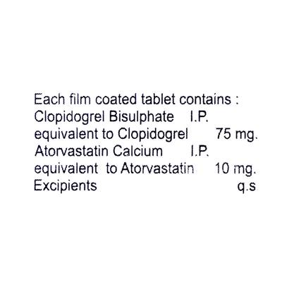 Dysliptin C Tablet 10'S - High Cholesterol-Dys