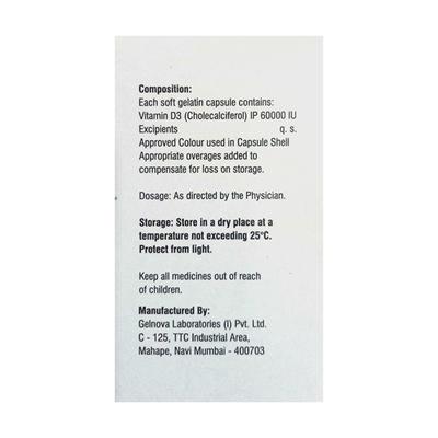 CALSHINE SG 60k Capsule 12's - Supplements-Vit