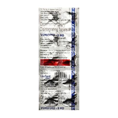 VOMIFORD MD 8mg Tablet 10's - Vomitting/Emesis-Ant