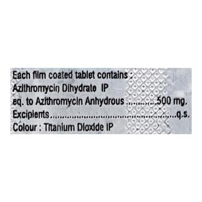 EXTHRO 500 Tablet 3's - Bacterial Infections-Mac