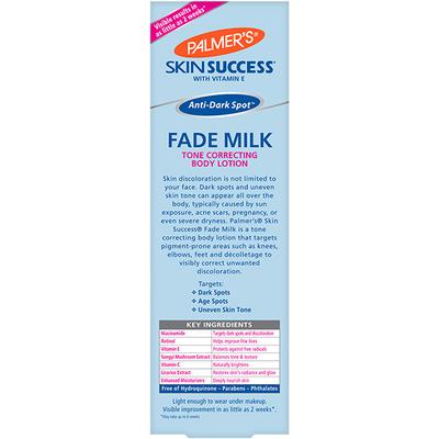 Palmer's Skin Success Anti-Dark Spot Fade Milk Tone Correcting Body Lotion 250 ml - Lotions & Creams