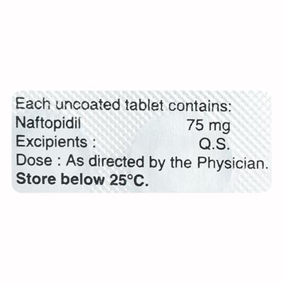 Nafodil 75mg Tablet 10'S - Bladder And Prostate Disorders-Dru