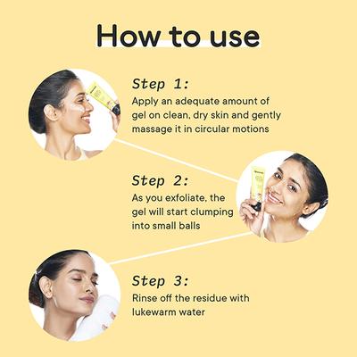 Quench Botanics Vitamin C Peeling Gel with Yuzu & Orange Peel To Brighten Dull Skin 50 ml - Masks & Peels