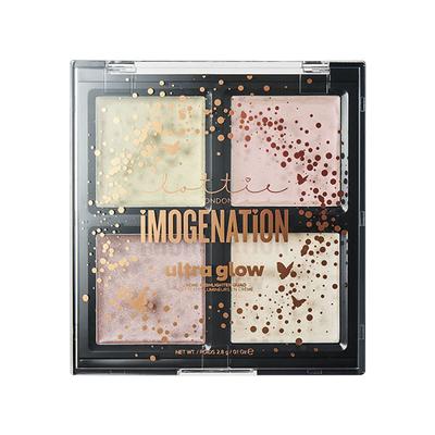Lottie London Imogenation Ultra glow Cream Highlighter Quad 10 gm - Highlighters & Illuminators