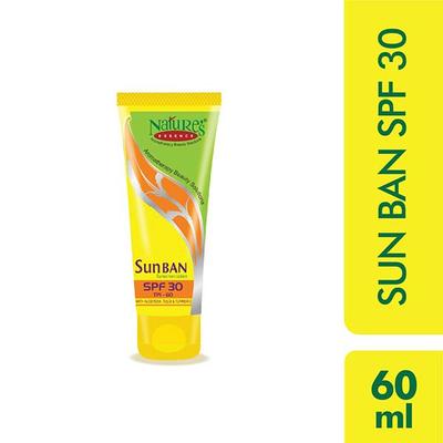 Nature's Essence Sun Ban Lotion Spf 30 60 ml - Face Sunscreen