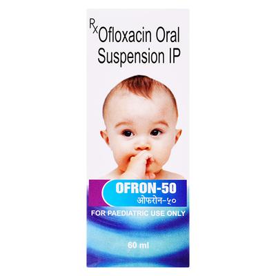 OFRON 50 Oral Suspension 60ml - Bacterial Infections-Qui