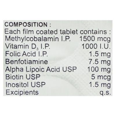 NEURO OD Tablet 10's - Supplements-Vam