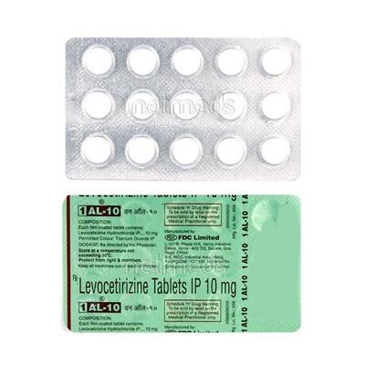1 AL 10mg Tablet 15'S - Allergies-Ant