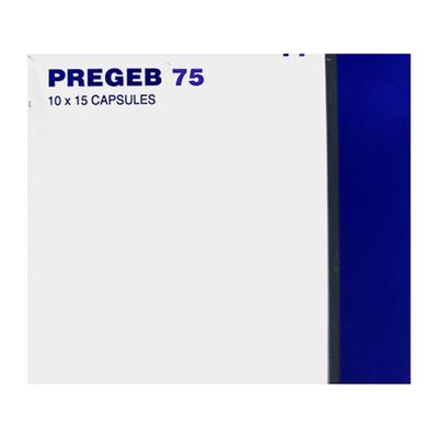 PREGEB 75 Capsule 15's - Neuropathic Pain-Dru