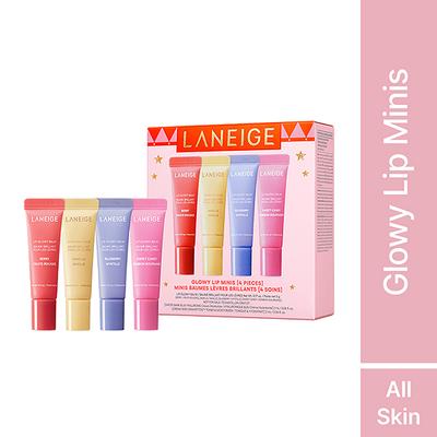 Laneige Glowy Lip Minis 4EA Holiday Set 20 gm - Lip Balms