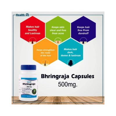 Healthvit Bhringraj Eclipta Alba Capsules 60's - General Health
