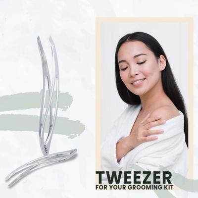 Babila Face Care Tweezer Square Tip Slant -TW-v 03 1's - Hair Removal Accessories