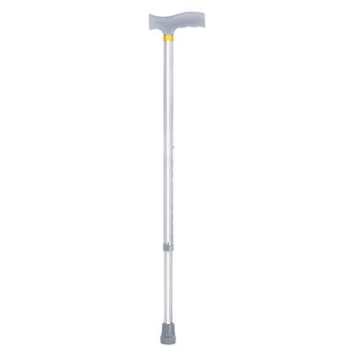MCP Jindal Height Adjustable Walking Stick - Silver - Wheelchairs & Walking Sticks