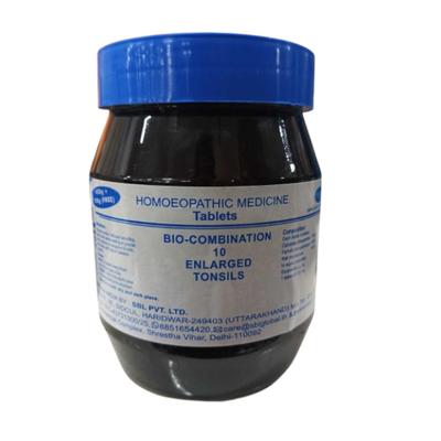 SBL Bio-Combination 10 Enlarged Tonsils Tablet 550 g (450 g + 100g Free) 1 s - Bio-Combination
