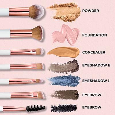 RENEE All In 1 Professional Makeup Brushes 6 pcs 1's - Makeup Kits & Sets