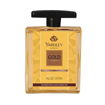 Yardley London After Shave Lotion with Aloe Vera - Gold 100 ml - Aftershave Lotion