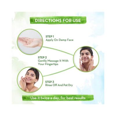 Mamaearth Rice Face Wash with Rice Water & Niacinamide for Glass Skin B3+ 100ml - Face Wash & Cleansers