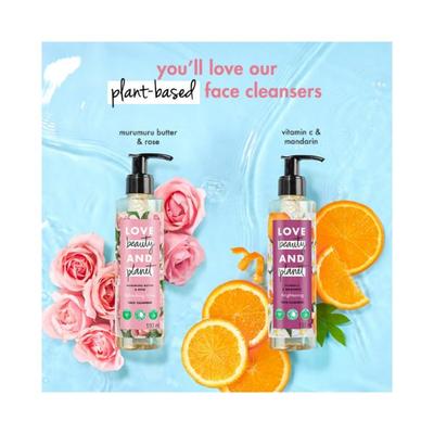 Love Beauty And Planet Murumuru Butter & Rose Face Cleanser 190 ml - Face Wash & Cleansers