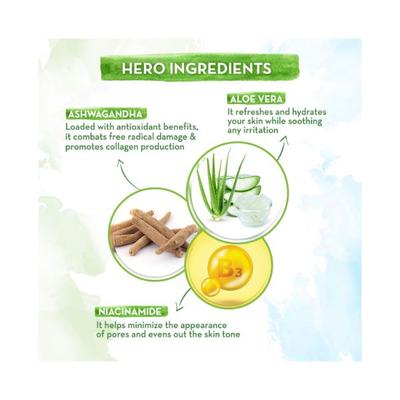 Mamaearth Aloe Vera Day Cream with SPF 30 with Aloe Vera & Ashwagandha for a Youthful Glow 50 gm - Creams/Oils/Lotions