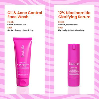 Foxtale Oil Free Radiance Kit - Festive Glow, Oil-Free Radiance 1's - Facial Kits