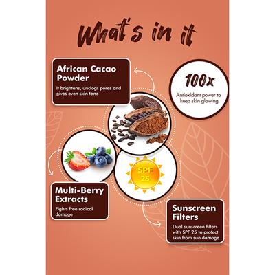 MyGlamm Super Foods Cacao & Berries Day Cream With Spf 50 gm - Face Moisturizers