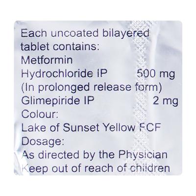 Glyree M2 Tablet 10'S - Diabetes-Ant