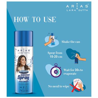 Arias Surface Disinfectant Spray 300 ml - Others