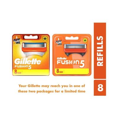 Gillette Fusion 5 Cartridges - 8's - Razors & Cartridges