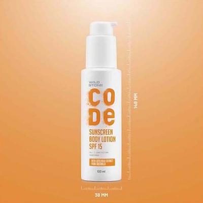 Wild Stone Code Sunscreen Body Lotion 100 ml - Body Sunscreen