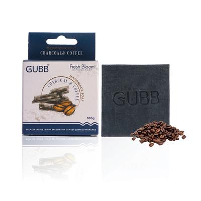 GUBB Fresh Bloom Handmade Bathing Soap With Charcoal & Coffee 100 gm - Soaps