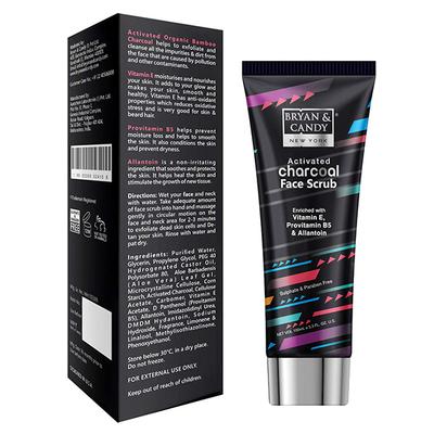 Bryan & Candy Charcoal Face Scrub 100 gm - Scrubs & Exfoliants