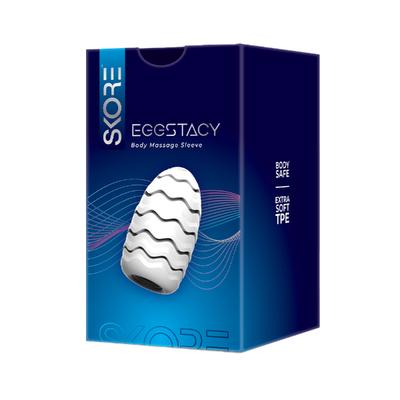 Skore Eggstacy Sleeve Massager 1's 1's - Massagers And Vibrators
