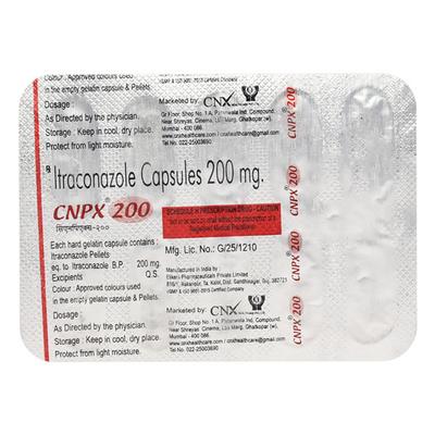CNPX 200mg Capsule 10's - Fungal Infections-Anf
